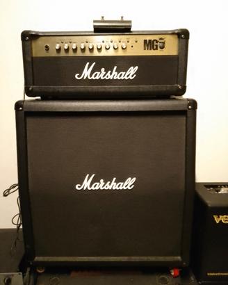 amplificatore e cassa marshall 