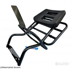 Portapacchi Vespa Faco Posteriore Nero schienale