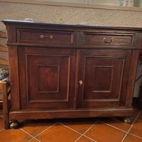 Madia 7 credenza in legno massello 125×50 h100 cm