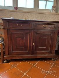 Madia 7 credenza in legno massello 125×50 h100 cm