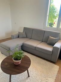 Divano 3 posti con chaise longue