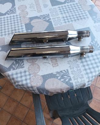 terminali aperti per harley davidson 