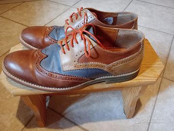Scarpe in pelle made in Italy colorate 42