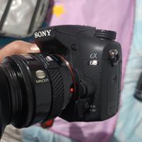 Sony A68 più obbiettivi