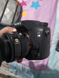 Sony A68 più obbiettivi