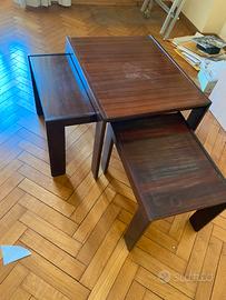 Tavolini ad incastro Cassina mod.777