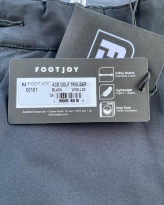 Pantalone golf FJ nero taglia 46