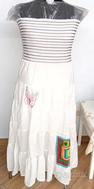 Abito vestito lungo stile Positano