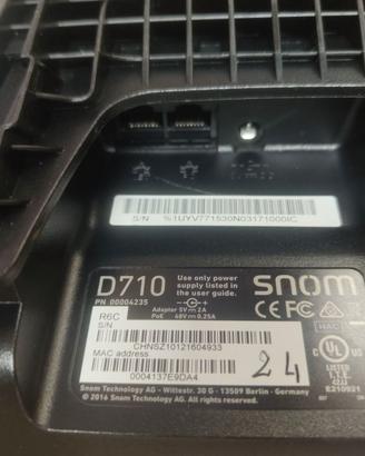 Telefono Snom D710