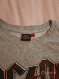 Felpa AC/DC grigia