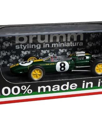 Modellino F1 Lotus 25 1963 Clark Brumm 1/43