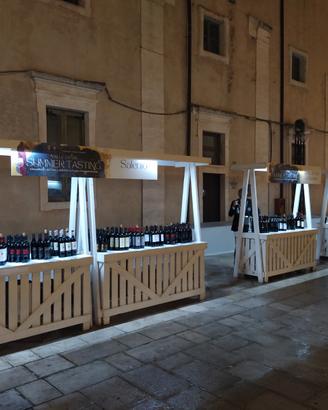 Noleggio banchi in legno per sagre, fiere e eventi