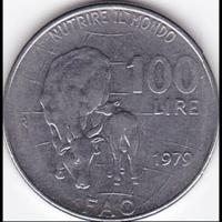 100 lire 1979 Italia FAO