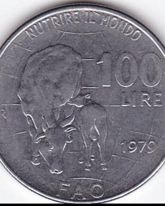 100 lire 1979 Italia FAO