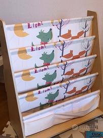 Libreria bimbi tela + cucina ikea