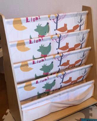 Libreria bimbi tela + cucina ikea
