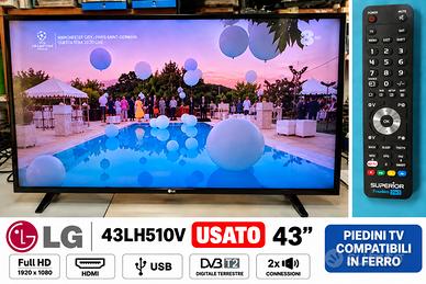 TV LG 43LH510V 43” Full HD  Usata 