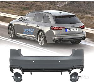 PARAURTI POSTERIORE AUDI A4 17-20 LOOK RS4