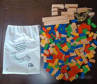 Set domino in legno, toys pure