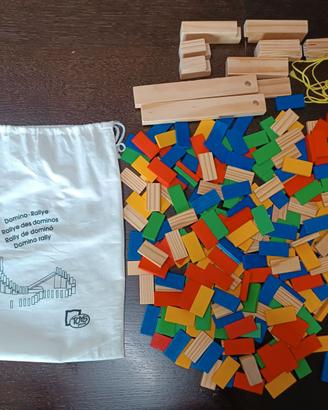 Set domino in legno, toys pure