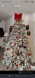 ALBERO DI NATALE 240CM IN CAUCCIÙ