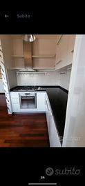 CUCINA FATTURA ARTIGIANALE IN NOCE SBIANCATO 