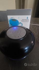 Cassa bluetooth per doccia, con ventosa