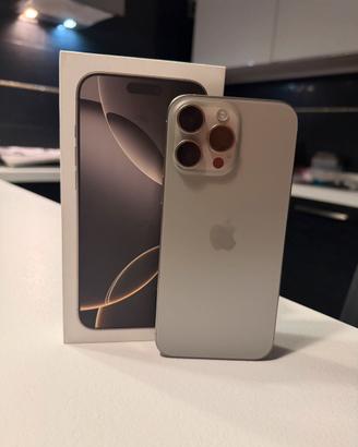 Apple Iphone 16 Pro max 256Gb Natural Titanium
