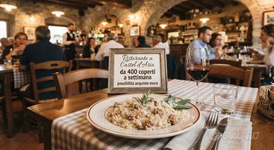 4m Ristorante 400 coperti sett. anche mura no bar
