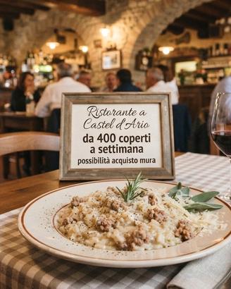 4m Ristorante 400 coperti sett. anche mura no bar