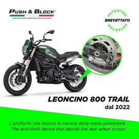 Antifurto meccanico per BENELLI LEONCINO 800 TRAIL