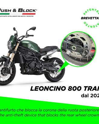 Antifurto meccanico per BENELLI LEONCINO 800 TRAIL