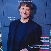 ALBERTO ANGELA copertine riviste interviste
