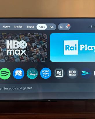 TV TCL QLED 55” 4K – Modello 55V6C – 2025