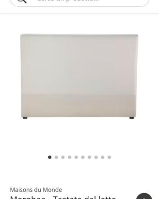 Testata Letto Maison du Monde - Morphee 160cm