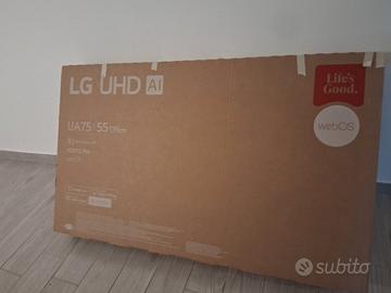 SMART TV LG 55 POLLICI 4K ULTRA HD NUOVO ROTTO 