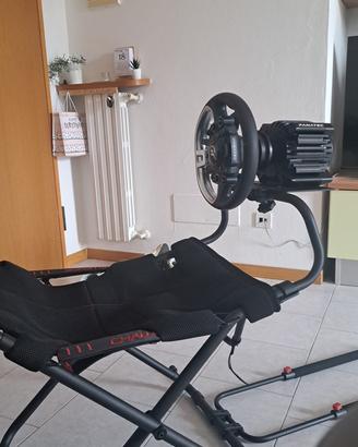 Volante fanatec dd pro + sedia playseat challenge