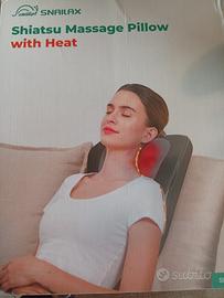 Cuscino massaggiatore riscaldante