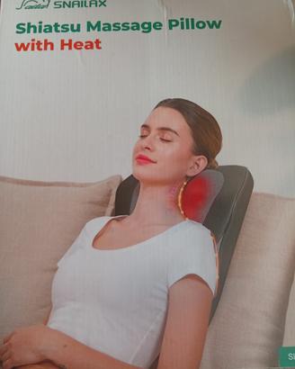 Cuscino massaggiatore riscaldante