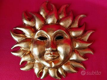 Maschera Veneziana Sole Ridente Sebastiano Perez 