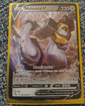 Carta Pokemon 047/078 Melmetal V (Pokemon Go)