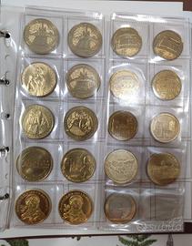 Medaglia moneta San Giovanni Paolo II - Lourdes 