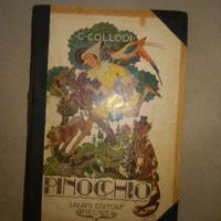 Libro Pinocchio Salani Editore 1934