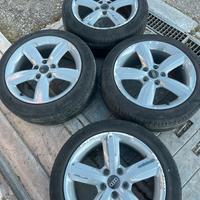 4 cerchi con gomme estive Michelin di AudiA3