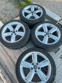 4 cerchi con gomme estive Michelin di AudiA3