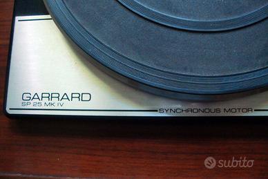 Giradischi Garrard SP 25 MK IV cinghia da cambiare
