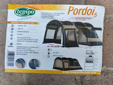 Tenda da campeggio Tempo Pordoi 5