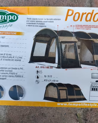 Tenda da campeggio Tempo Pordoi 5