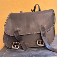 Borsa cuoio moto guzzi V7