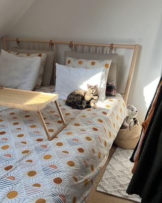Letto BJÖRKSNÄS con base a doghe